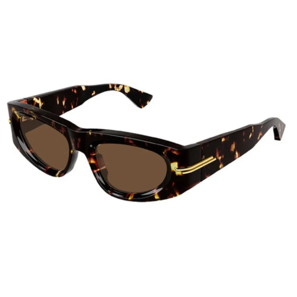 NEW BOTTEGA VENETA SUNGLASSES, HAVANA WOMEN EYEWEAR BOTTEGA VENETA BV1144S 002